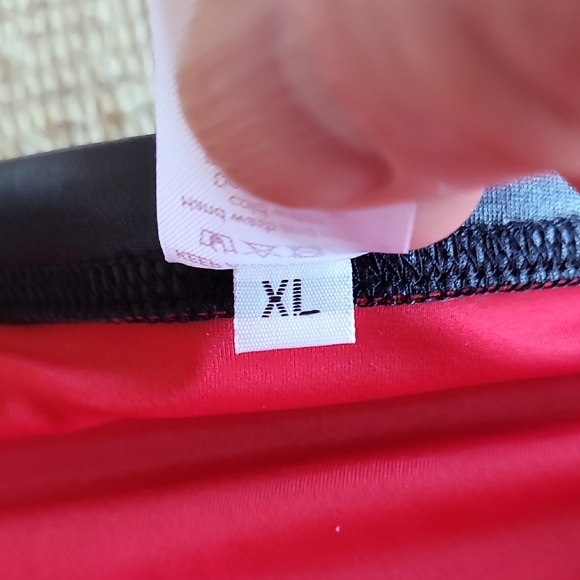 Men's Black and Red Swim Briefs - Picture 2 of 3